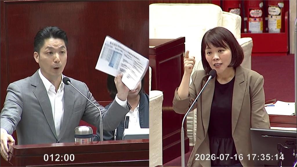 北市議會炮聲隆隆! 簡舒培嗆逃避監督 蔣萬安怒回"索資佛地魔"
