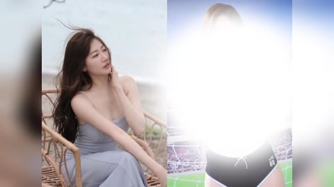 啦啦隊女神世足應援「放大招」！改造深V阿根廷球衣辣跳　魔鬼身材引暴動