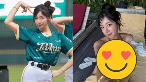 轉身更震撼!安芝儇比基尼邪惡視角外洩⋯超狂「渾圓蜜桃」辣翻4.7萬人