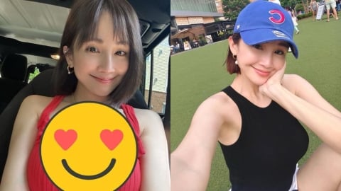 赴美10天被搭訕8次!鍾欣怡胸前解扣「Q彈大麻糬溢出」急喊:沒要婚內出軌