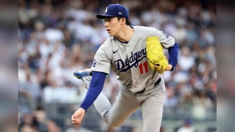 MLB(影)/令和怪物大復活!佐佐木朗希狂飆164公里火球 總ㄟ、隊友嗨翻狂讚