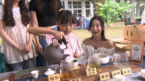 小小茶藝師上陣泡好茶 高雄夏祭新鮮市攜手六龜山茶生活節登場