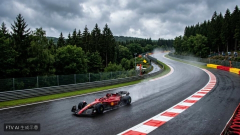 F1比利時練習賽 Kimi Antonelli最速 Lewis Hamilton撞車