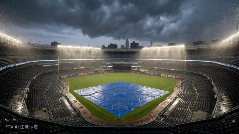 紐約暴雨攪局!洋基對戰道奇因雨延賽 隔日改打雙重賽