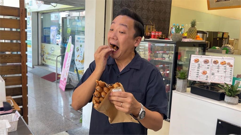 高雄美食通/議員選將張以理愛店 「三種口感雞蛋仔」療癒心靈