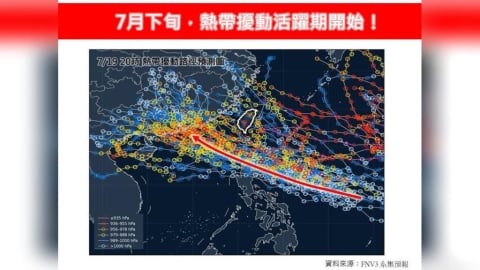 又要有颱風?氣象專家:「這時起」進入熱帶擾動活躍期