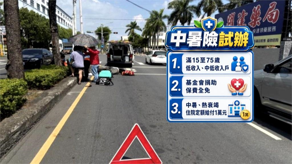 熱到爆!環境部推「首張高溫微型保險」 台南搶先試辦、估3﹒2萬人受益