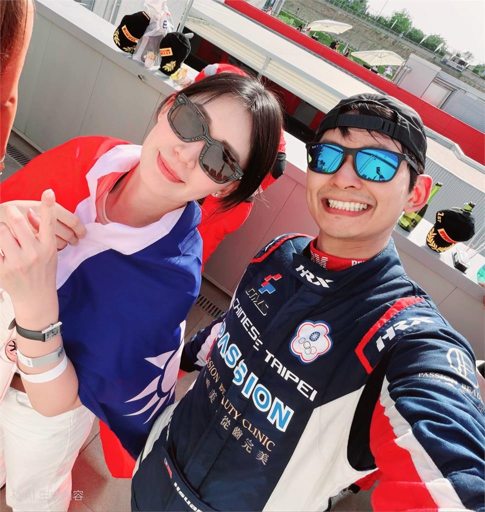 賽車/火燒車、60度高溫都擋不住!牙醫賽車手李軒勇奪義大利GT季軍國旗登上頒獎台