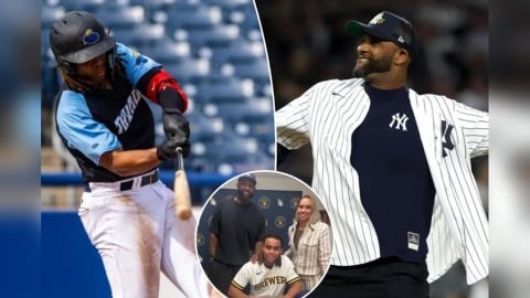 MLB(影)/沙胖46歲生日最棒禮物!愛子正式加盟釀酒人 延續父子傳奇