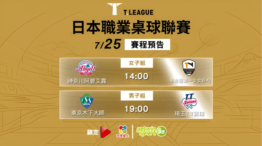 日本 T.LEAGUE 移師新竹!「鋼鐵V」徐若瑄領銜開幕戰 獻唱經典點燃熱血桌球魂!