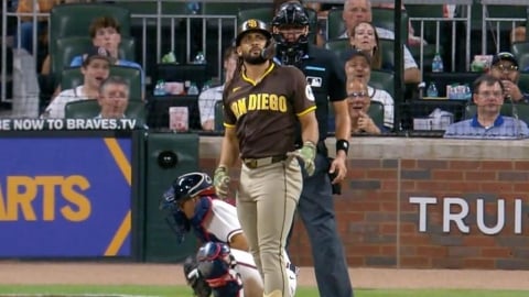 MLB(影)/絕對是全壘打不用看了!小塔提斯確信步目送「本季最大支」深遠炸彈