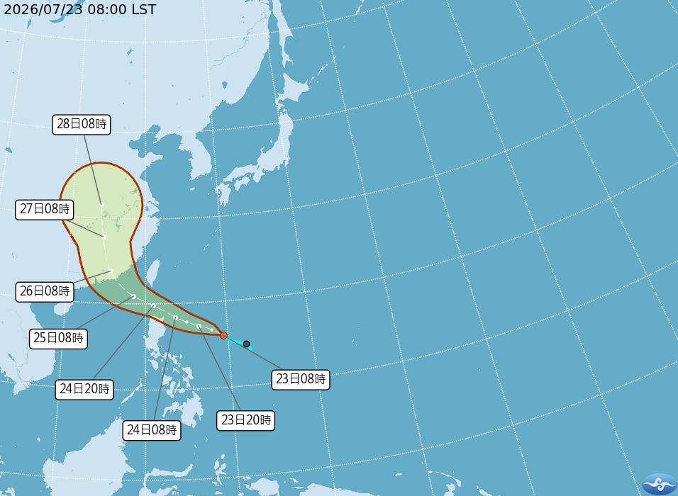 護國神山又幫不上忙!颱風「紅霞」擦邊台灣東部 中國氣象台急報:將登陸福建