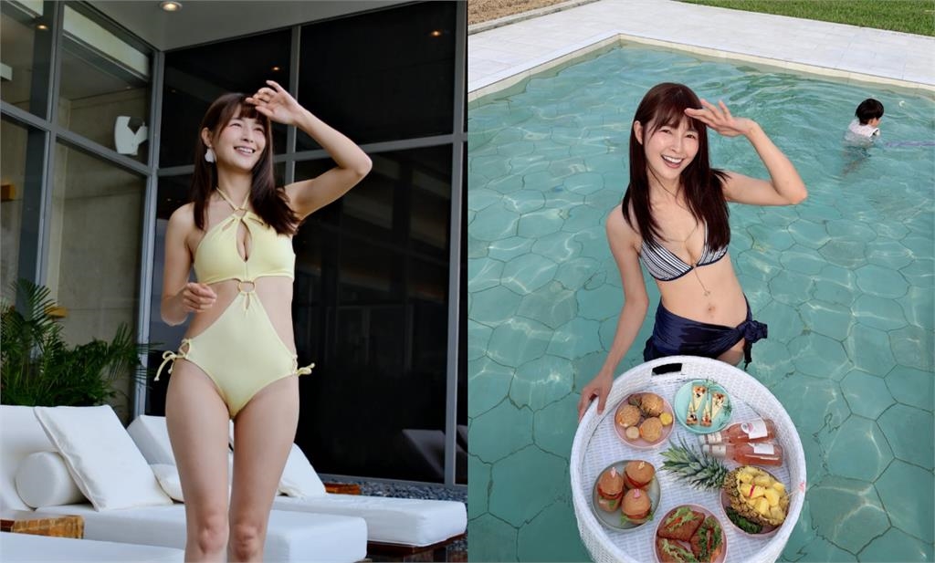 辣妹脫衣玩水「跑出超多小櫻桃」!竟是「3寶媽女星」網震撼:真是本人?