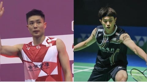 羽球/台灣「一哥」周天成擊退奈良岡功大晉級!林俊易勝波波夫闖中國賽8強戰