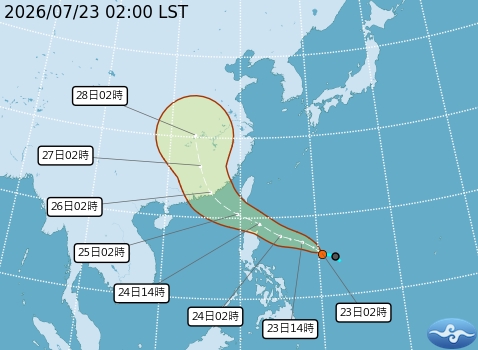 快新聞／「大暑」全台飆高溫！午後慎防雷陣雨　輕颱「紅霞」將生成未來路徑曝