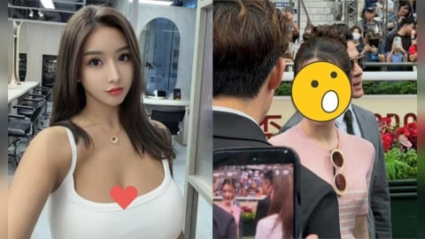 只修圖自己!郭富城嫩妻遭「原圖直出」冒出大淚溝 香港網美挨轟認了:太心急