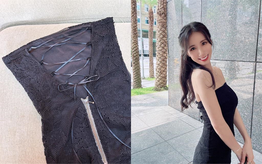畫面曝光!辣妹試穿XS洋裝「當場胸部卡住」脫不下 差點脫臼超尷尬