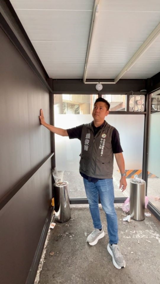 過台北市議員參選人賴俊翰 質疑擴大禁菸範圍北市準備好了嗎