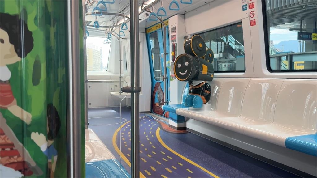 三鶯線試營運破75萬人次　侯友宜開箱原民彩繪列車