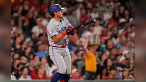 MLB(影)/岡本和真破大谷翔平菜鳥全壘打紀錄!23轟65分打點都在藍鳥遙遙領先
