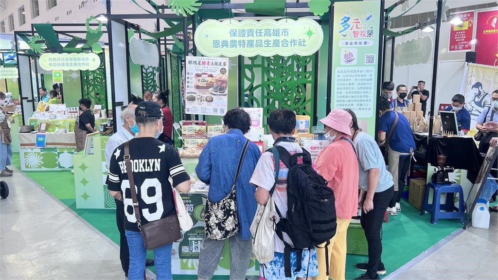 勞動部高分署假日市集 逾5千人挺在地產業展現創生、創業成果