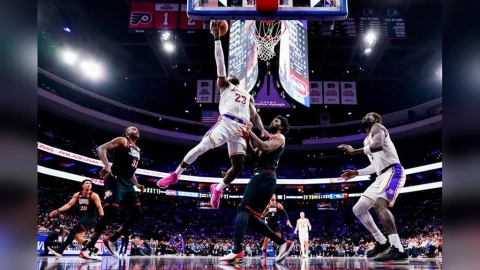 NBA(影)/「鉛筆大帝」公開招募了12年!詹皇終於點頭加盟七六人