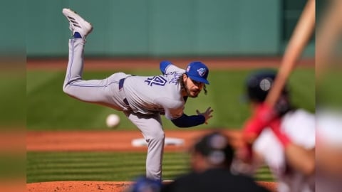 MLB(影)/120球燃燒生涯代表作!席斯完投飆12K 締造藍鳥16年神紀錄