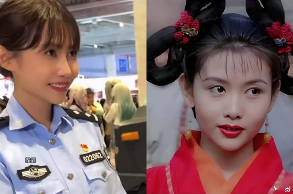 正妹女警撞臉「巔峰期邱淑貞」暴紅！瘋傳「制服執勤片」網看呆：比女兒更像