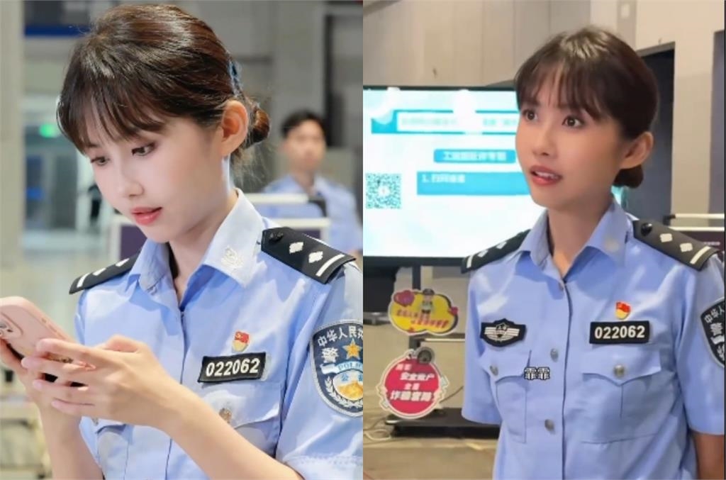 正妹女警撞臉「巔峰期邱淑貞」暴紅！瘋傳「制服執勤片」網看呆：比女兒更像