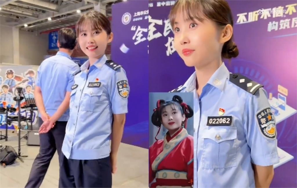 正妹女警撞臉「巔峰期邱淑貞」暴紅！瘋傳「制服執勤片」網看呆：比女兒更像