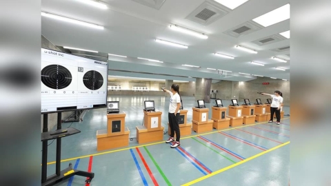 綜合／擁全國首座「室內實彈火藥靶場」可訓練射擊！運動部補助改建新生運動館開幕