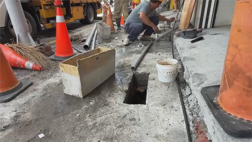 會勘排水溝「慘摔」！　台南議員王宣貿反映防護缺陷