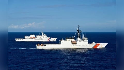 中共海警台灣海域活動升高　AIT罕見秀美台海巡同框照