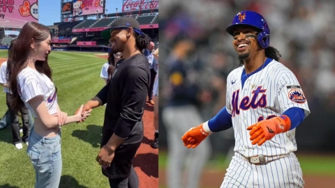 MLB(影)／女神有加持！和張員瑛握手嗨聊後林董大復活！炸雙響砲灌6分打點殺瘋了