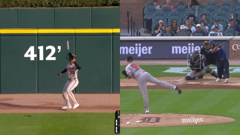 MLB(影)／換座球場就開轟！李灝宇404呎犧牲打　官方模擬：3座球場會是全壘打