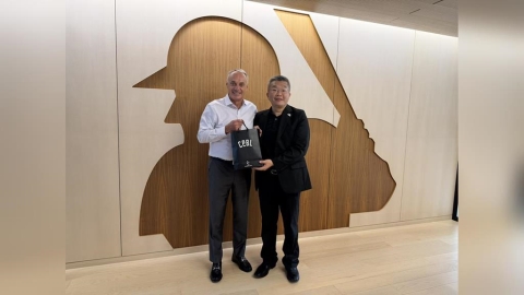 MLB／蔡其昌親訪大聯盟！暢談台美交流、海外賽友好值大提升