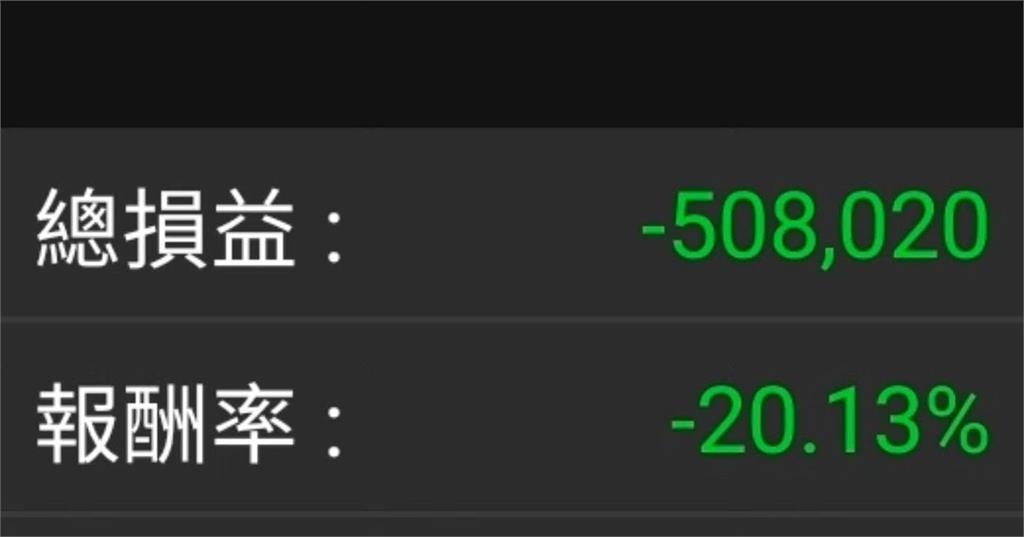 貸款500萬炒股滿100天！巴逆逆猛曬「帳面真實損益」崩潰：開始虧了 
