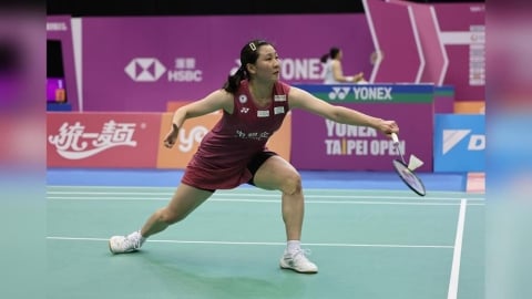 羽球(影)/台北羽球公開賽32強戰傳捷報!台灣女將林湘緹上演漂亮逆轉勝晉級16強