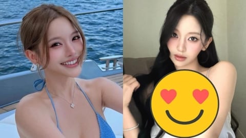 回台灣只穿透視蕾絲睡衣!北一女神解放深V「凶猛大球」被看光