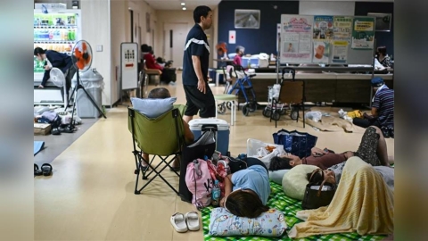 日本強震累計14死、熊本AEON增至5死 自衛隊急送300台冷氣助災民避暑
