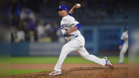 MLB(影)/熟悉的「喇叭聲」回來了!22億迪亞茲傷癒復出 道奇牛棚終於等到王牌