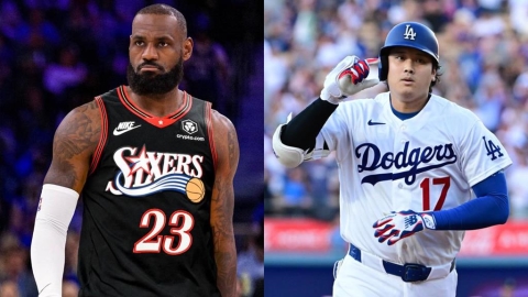 NBA/詹皇超車大谷翔平!76人新球衣狂賣「創史上最快紀錄」 48小時改寫歷史