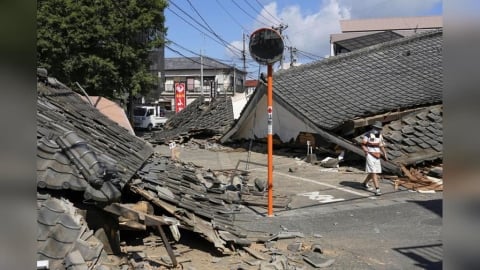 熊本強震災區缺水電!81歲災民悲吐慘況「血流到凝固」無水清傷口