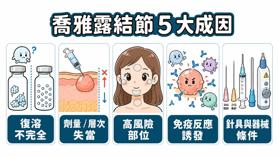 赴韓做醫美竟變「釋迦臉」!醫拆解5大微整結節成因防踩雷