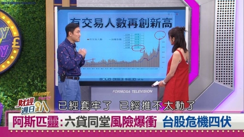 財經週日趴(影)/台股危機四伏?阿斯匹靈:六貸同堂風險爆衝 留意這訊號