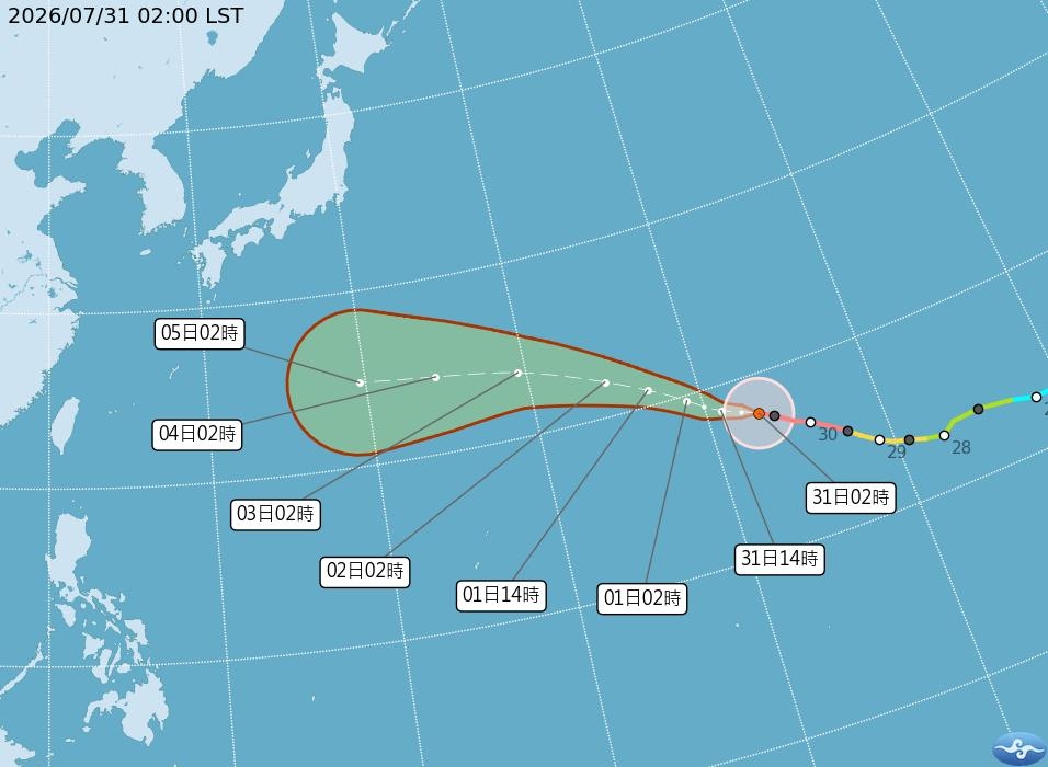 快新聞/白海豚會轉彎?清晰颱風眼今早形成 粉專曝「2關鍵」拚年度風王