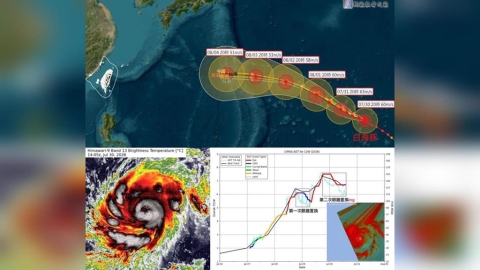 白海豚是否轉彎?颱風眼已清晰可見 粉專曝「1關鍵」拚年度風王