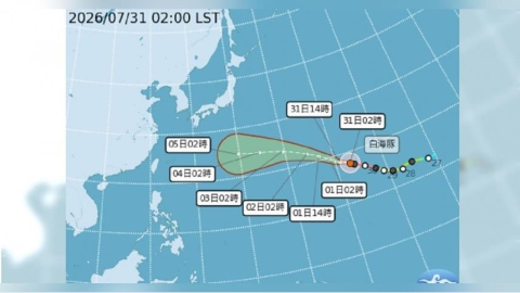 強颱白海豚「游法變了」!1情況海警機率增加 專家:這4天恐最接近