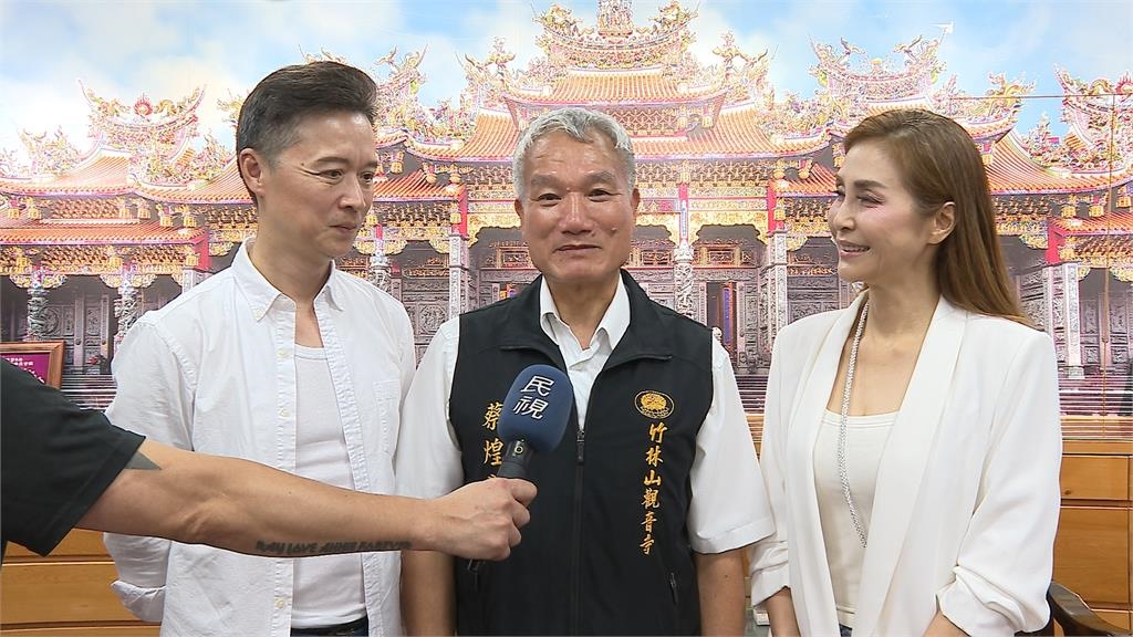 觀世音得道日!信眾湧竹林山觀音寺參拜 梁佑南、何豪傑祈福