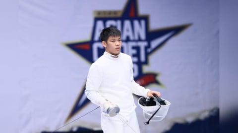 擊劍/亞洲青少年盃台北站開賽!地主新秀曾泓鈞男子銳劍奪金、張棻媛女子軍刀鍍銀